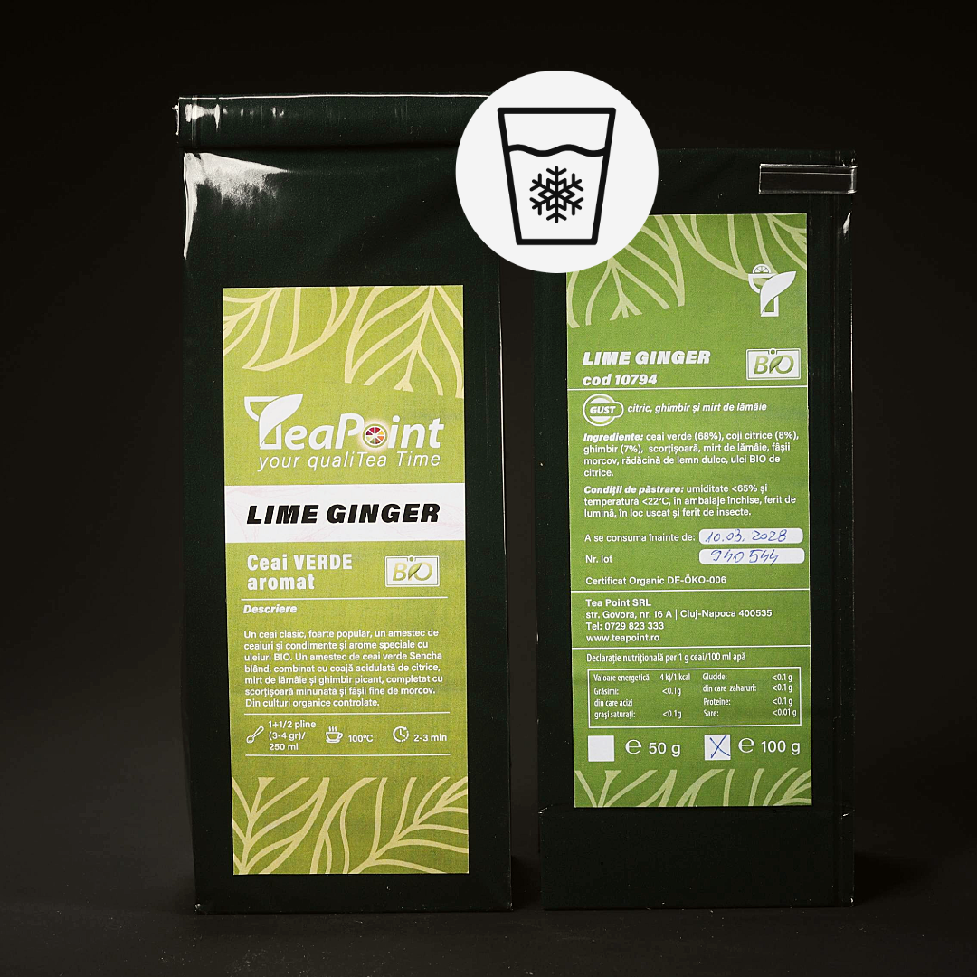ceai verde Lime Ginger
