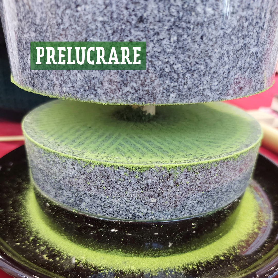 Despre matcha- Prelucrare